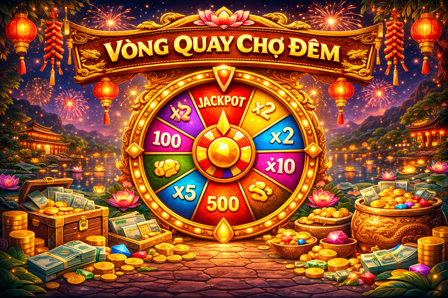 Ảnh xem trước Vòng Quay Chợ Đêm